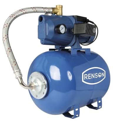 Groupe de surpression 50L, FABRICATION FRANCAISE, 900W, 230V, Débit max 50L/min, Pression max 10 bar, livré avec manomètre et pressostat RENSON
