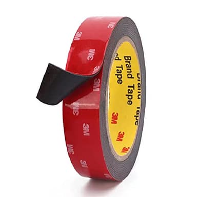 Ruban Adhésifs Double Face Extra Fort, Fait de 3M 5952 Ruban, Imperméable et Ultra Résistant aux Hautes Températures Colles Adhesif pour Bureaux,Maison,Fixant,DIY,Extérieur (26mm*4,72m)