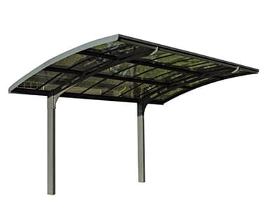 Canopia by Palram Carport Arizona 14.3 m² en Polycarbonate, Aluminium Robuste et antirouille Protection de la Voiture Contre la lumière du Soleil
