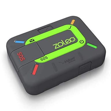 ZOLEO Communicateur Satellite bidirectionnel - SMS Global et Messagerie électronique, Alerte SOS d'urgence, Enregistrement et localisation GPS - Accessoire Smartphone Android iOS