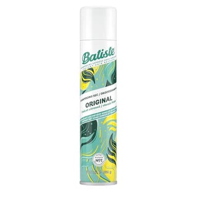 Batiste Shampooing Sec, Original, Rafraichit les Cheveux et Apporte du Volume, Absorbe Excès de Sebum, Sans Rinçage, 280ml