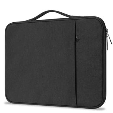 ProElife Housse de protection pour ordinateur portable 13" pour MacBook Air 13,6" M4 M3 2025 2024 2023 et iPad Pro 13" M5/M4 Sac résistant au voyage avec poignée cachée Housse de transport