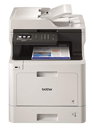 Brother DCP-L8410CDW Imprimante Multifonction 3 en 1 Laser - Professionnel - Economique - Couleur - Compact mais Puissant - Récompensé par Bli - A4, NOIR