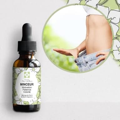 Elixir floraux Minceur- Perte de poids - Lot de 2 - Les Elixir floraux sont une aide éfficace et naturelle pour retrouver un poids de forme tout en maitrisant nos tentations. …30ML, lot de 2