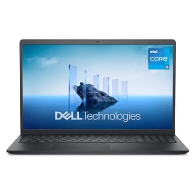 Dell 15 PC Portable DC15250 15,6" FHD (1920 x 1080) 120 Hz, Processeur Intel Core i5-1334U, Graphiques Intel UHD, 16 Go RAM, 512 Go SSD, Windows 11 Home, Clavier AZERTY - Noir Carbone