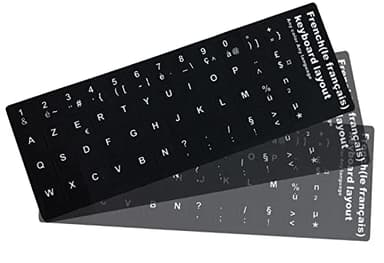 Autocollants Clavier, Autocollant Clavier en Français