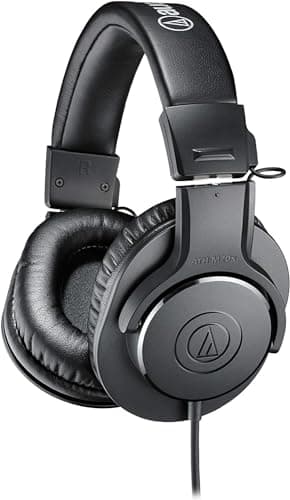 Audio-Technica ATH-M20X Casque de Monitoring Fermé Dynamique Noir