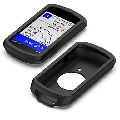 Moorovgi Coque de Protection Silicone Compatible avec Garmin Edge 1040,Peau de Protection en Silicone,Accessoires Vélo GPS (Noir)