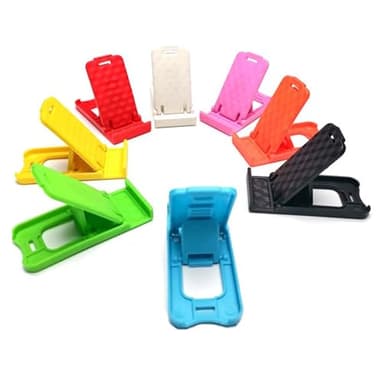 20 pcs Support de Bureau Pliant réglable en Plastique pour Tous Les Smartphones et tablettes