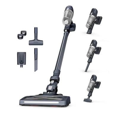 Rowenta X-Pert6.60 Aspirateur balai sans fil multifonction, Puissance de 100W, 45 minutes d'autonomie RH6831EO, Noir