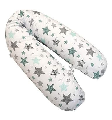 EMI&SAM Coussin d'allaitement, 170 cm, rembourrage FillBall EPS