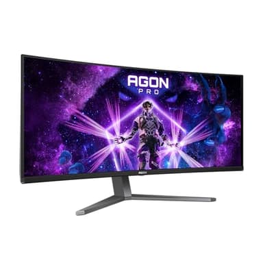 AOC Agon Pro AG346UCD - Moniteur de Jeu incurvé OLED WQHD 34 Pouces, 175 Hz, 0,03 ms, FreeSync Premium Pro, Comp. G-Sync, HDR400 (3440x1440, 2X HDMI, DisplayPort, Hub USB) Noir