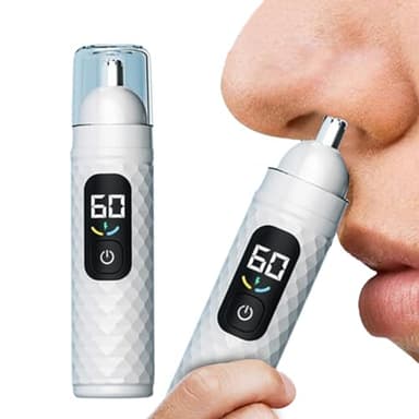 Tondeuse à poils de nez pour homme | Appareil de coupe électrique professionnel | Pour hommes, femmes, pères, mari, petits amis, voyageurs, professionnels, performants, maison, bureau, voyage