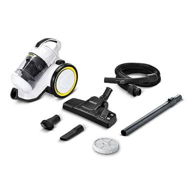 Kärcher VC 3, Aspirateur sans Fil, Blanc, Noir