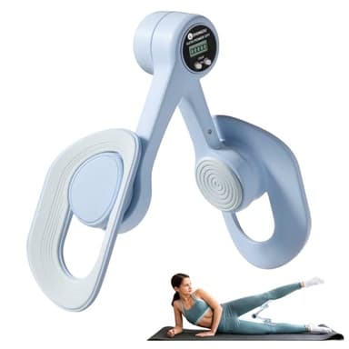 Focenat Hip Trainer Exerciseur avec Compteur, Entraîneur de Muscle Pelvien, Entraîneur de Cuisse, Appareil Musculation pour Jambes et de Fesses, Fessiers Post Partum et Rééducation Périnée