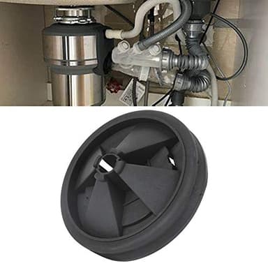 Tbest InSinkErator 56 Joint, élimination des Déchets InSinkErator P, 2 Pièces Couvercle Anti-éclaboussures pour Broyeur de Déchets en Silicone adapté pour InSinkErator 87 Mm de Diamètre