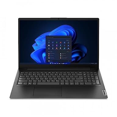 Lenovo, Ordinateur portable PC portable Full HD 15,6", Intel i3-1215U, 8 Go Ram DDR4, 256 Go Ssd NVMe, Windows 11 Pro