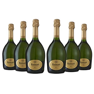 Champagne - Lot de 6 Ruinart Brut - Livraison offerte - 6x75cl