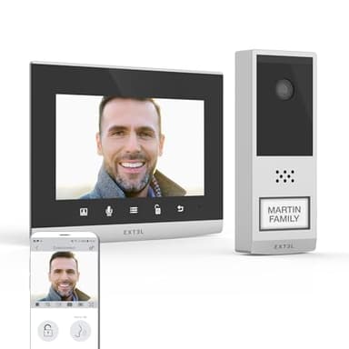 Extel - Visiophone connecté - sans fil, longue portée 350 mètres - Wave 2 - Extel - 720321 -