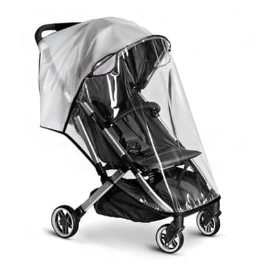 LPZMPZ Habillage Protection Protege Pluie Universelle pour Plastique Bache Poussette Pluie Universel, Protections Habit Housse de Protège Pluie et Vent pour Poussettes Universelle