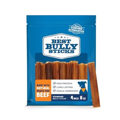 Best Bully Sticks 100 % naturel 100 % naturel de 10,2 cm (200 g) par Best Bully Sticks