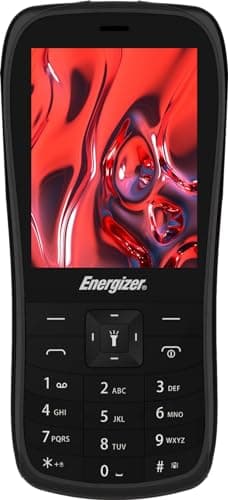 Energizer E29 – Téléphone Portable Débloqué 2G à Clavier Physique – Double SIM, Écran 2,8", Batterie 1700 mAh – Compatible Carte MicroSD – Modèle Senior Robuste – Noir