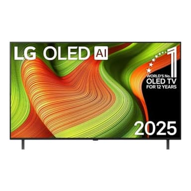 LG TV OLED 2025 | OLED55B5 | 55'' (139 cm) | OLED 120Hz| Processeur α8 AI 4K Gen2 |Dolby Vision & Atmos | Alexa