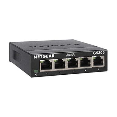 NETGEAR GS305-300PES Switch ethernet métal 5 Ports Gigabit (10/100/1000)