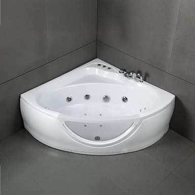 Baignoire Balnéo Tasmanie White Jets 135 x135 x54 cm, by SPALINA