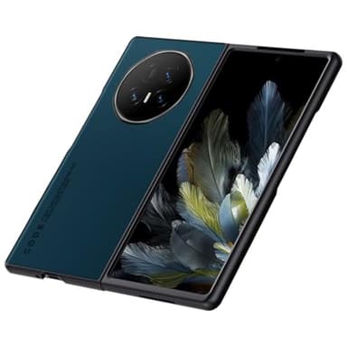 HONLEN Coque de pour Honor Magic V5 (7.95" inches) Étui de Téléphone Professionnel en Cuir, Saphir