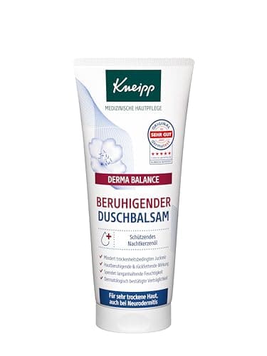 Kneipp Derma Balance Baume de douche apaisant - Soin médical de la peau - Pour peaux très sèches, même en cas d'eczéma atopique - 200 ml
