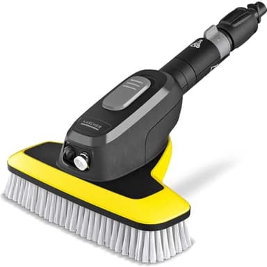 Kärcher WB 7 Plus 3-en-1 Brosse de Lavage, 3 Fonctions : Buse à mousse, Buse à Jet Plat Haute Pression, Brosse Souple, Accessoire d'Origine pour les Nettoyeurs Haute Pression Kärcher K 2-K 7