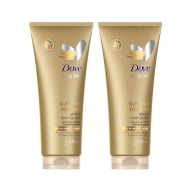 Dove DermaSpa Summer Revived Lotion pour le corps peau claire à moyenne 200 ml (2)