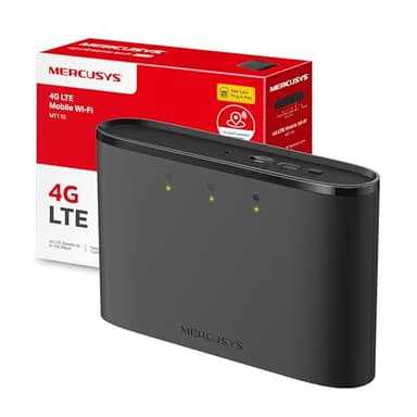 MERCUSYS TP-Link MT110 Routeur 4G SIM WiFi N300Mbps, Pocket WiFi Portable, Modem 4G, Box 4G, Modem 4G, Hotspot 4G, Batterie 2200 mAh Pendant 10 Heures, Déverrouillé Compatible Toute SIM