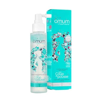 OMUM - Mon Coup de Pousse - Lotion capillaire fortifiante anti-chute - Force, vitalité, densité - Efficacité prouvée dès 45j - Application sans rinçage - Compatible grossesse et allaitement - 100 ml