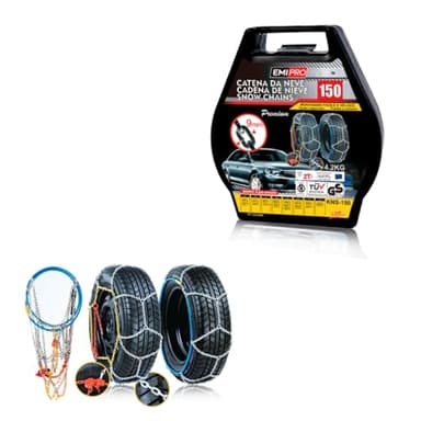 Chaînes à neige 235/50R20, 265/40R20, 285/35R20, 295/30R20, 305/30R20, 245/45R21, 265/35R21, 275/35R21, 285/30R21, 255/3 5R22, 265/30R22, 285/25R22