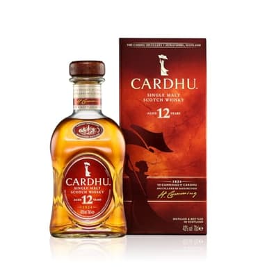 Cardhu 12 Ans, Whisky Écossais Single Malt, 70 cl