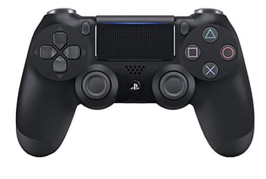 Playstation Sony, Manette PS4 DUALSHOCK 4 Officielle, Accessoire 4, Sans Fil, Batterie Rechargeable, Bluetooth, Couleur : Jet Black