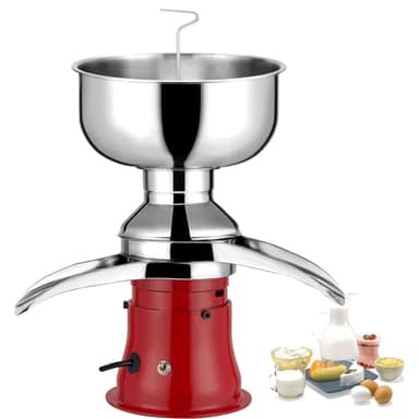 URJWAN éCréMeuse éLectrique, éCréMeuse Centrifuge De CrèMe De Lait FraîChe, éCréMeuse éLectrique 50l/H, éCréMeuse Centrifuge, IdéAle pour Le Beurre, La CrèMe Et Le Lait éCréMé