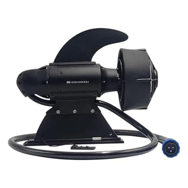 Hélice SUP, moteur de pêche à la traîne sous-marin pour planche à pagaie et kayaks de pêche, aileron électrique pour bateau de pêche, 12,7 kg, 600 W de poussée (sans batterie)