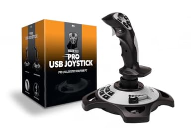 Maxx Tech MXT-JOY-PC accessoire de jeux vidéo Noir, Gris clair USB Joystick
