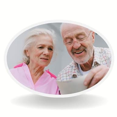 Bethel Carreau photo commémoratif personnalisé pour pierre tombale - En céramique imperméable - Pour décorations de tombe - 2,5 à 40,6 cm - Photo ovale pour pierres tombales - Plaque commémorative