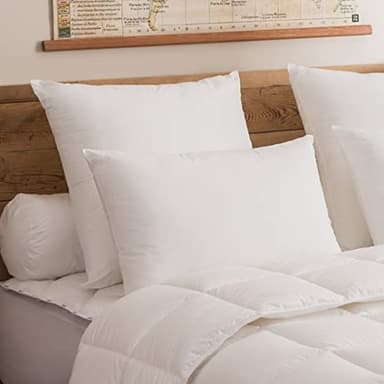 DODO - Oreiller Visco Confort Medium 65x65 cm - Mémoire de Forme - Enveloppe 100% Coton Naturel - Maintien Optimal - Garnissage Synthétique 100% Polyester - Lavable à 40°C