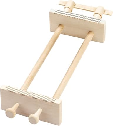 Métier à Tisser en Bois pour Perles, 34cm x 11.5cm x 6cm