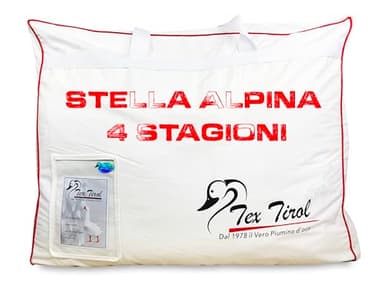 tex family Couette d 'oie Daunex Rideau 4 Saisons Duo 50% Duvet oie/50% Plume oie Lit 2 Places cm. 250 x 200