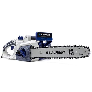 Blaupunkt outils de jardinage, tronçonneuse électrique CS4000–2400 W – Lame Oregon de 44 cm – Outil SDS gratuit – Frein de chaîne automatique