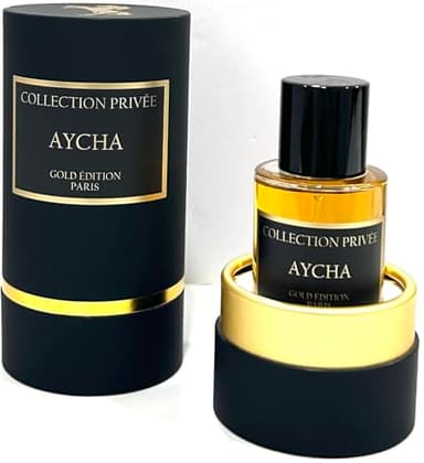 Parfum AYCHA Collection Privée Nouvelle Edition (Gold Edition), Idée Cadeau, un parfum longue durée et unisexe de 50 ml, fabriqué en France (AYCHA)
