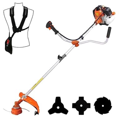 GT Garden Débroussailleuse Thermique, 52 cm3, 3 CV