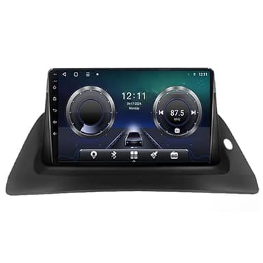 YQINGQ Autoradio Android pour Renault Kangoo 2009 2012 2015 2016 2017 2018, 9'' Écran Tactile capacitif Bluetooth Auto Radio Lecteur de Voiture Mirrorlink Fonction Bluetooth RDS AM FM USB
