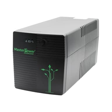 Master Power Système d'alimentation sans Interruption UPS 1300 VA, Tension de Sortie constante 720W, 4 fiches Schuko